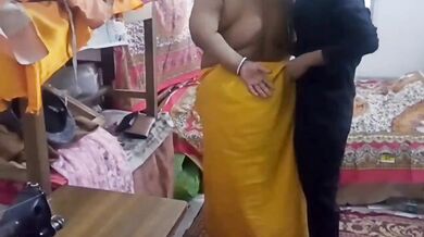 Sauteli mummy bete ki doggy style fuck video