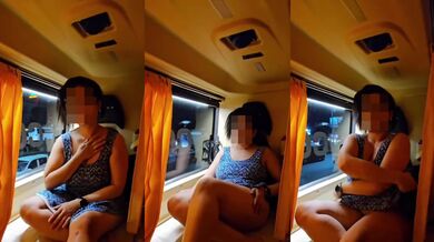 Smriti jain ke jaise hi nanga sleeper bus dare