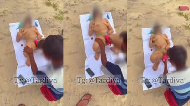 Smriti Jain goa beach tel malish video