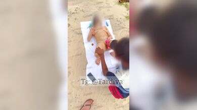 Smriti Jain goa beach tel malish video