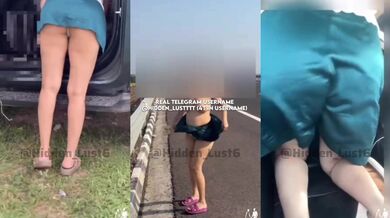 Smriti jain ka long driver par chut dikhanewala strip video
