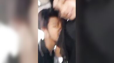 Hijabi ladki ka boobs suck aur lip kiss viral selfie