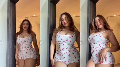 Hot influencer aditi mistry ka viral figure video