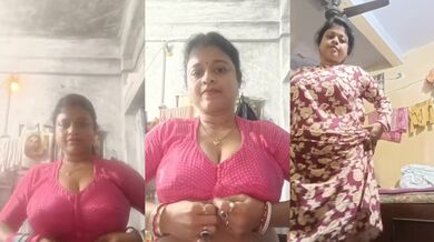 Rajasthani aunty nude tanker boobs strip video