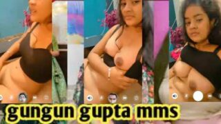 Big boobs Gungun Gupta viral video mms sex chat